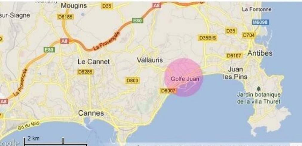 Studios A Golfe Juan Экстерьер фото